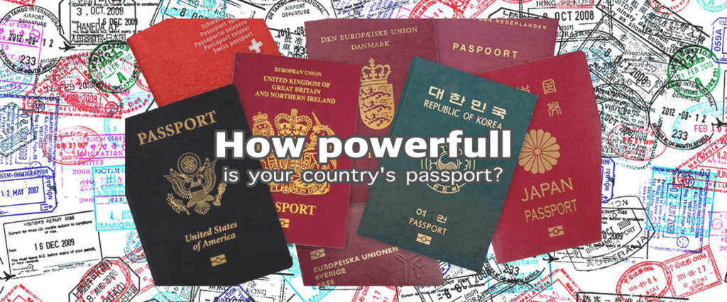 How powerful is your country's passport?