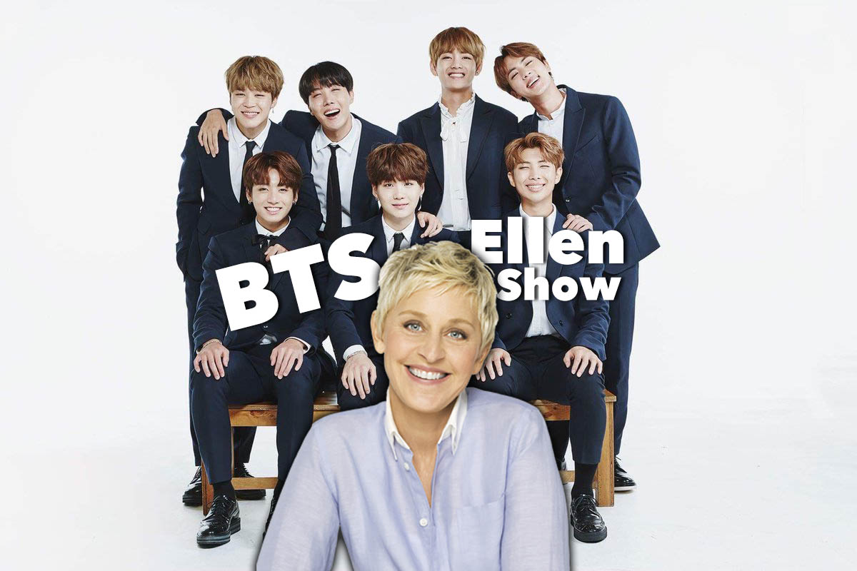 BTS in Ellen show
