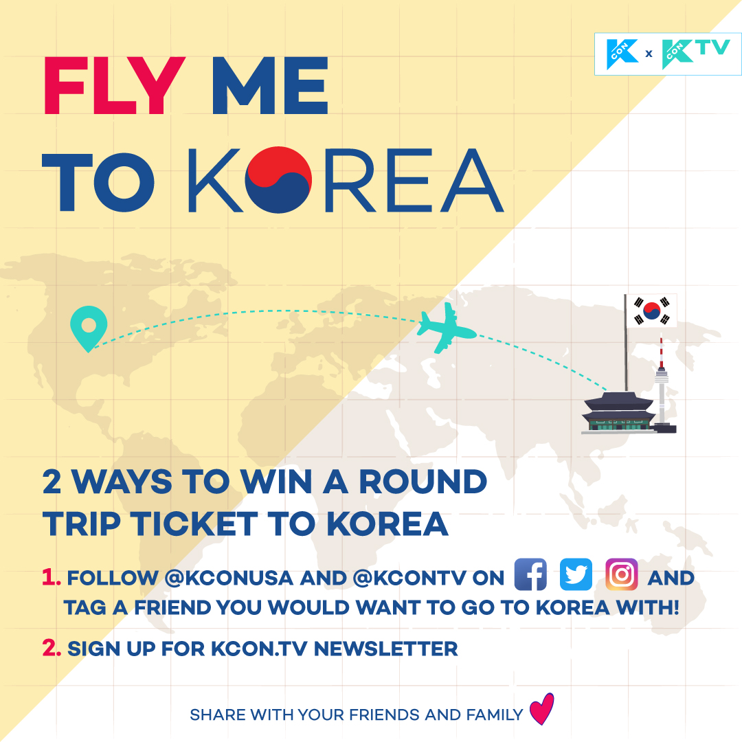 Fly me to Korea_KCON
