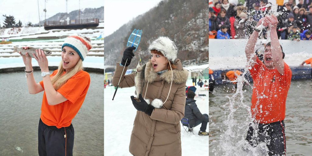 Hwacheon Sancheoneo Ice Festival record for the biggest daily crowd