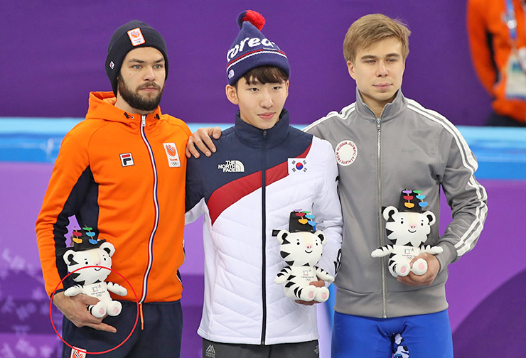 [PyeongChang Winter Olympic] Dutch skater Sjinkie Knegt defends himself