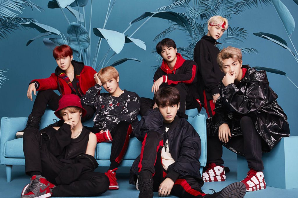 BTS was selected as the top local brand value ranking