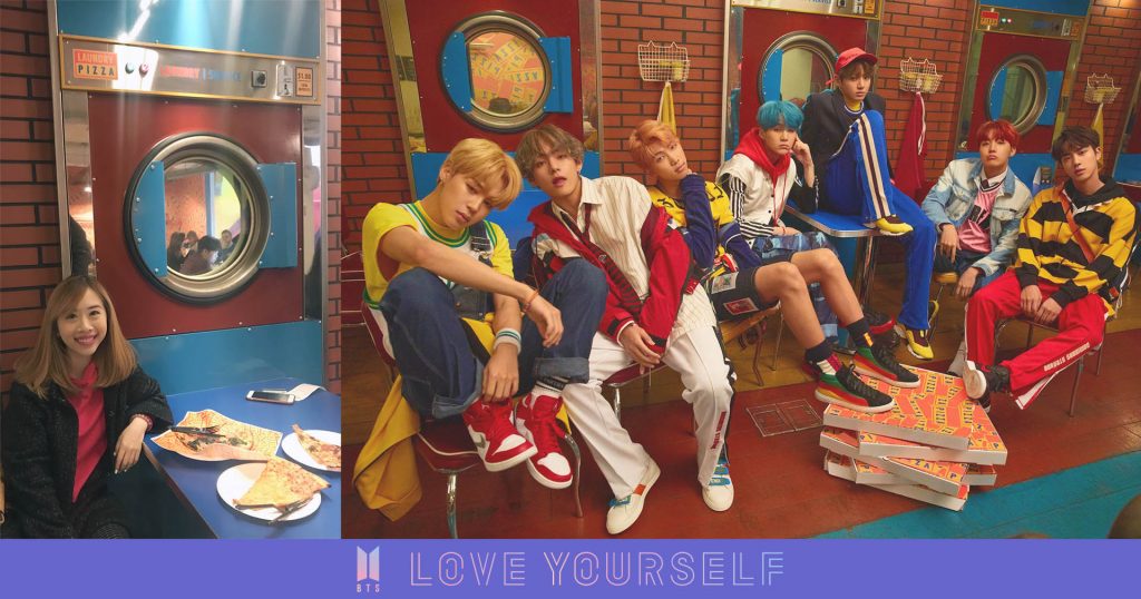 Laundry Pizza - BTS "Love Yourself: Her" Album Shooting Location