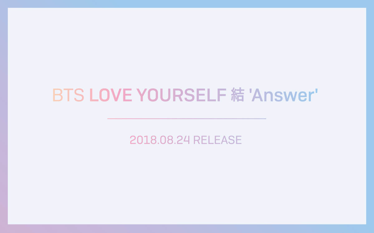 BTS No. 1 Album on Billboard 200 Chart With 'Love Yourself: Answer'