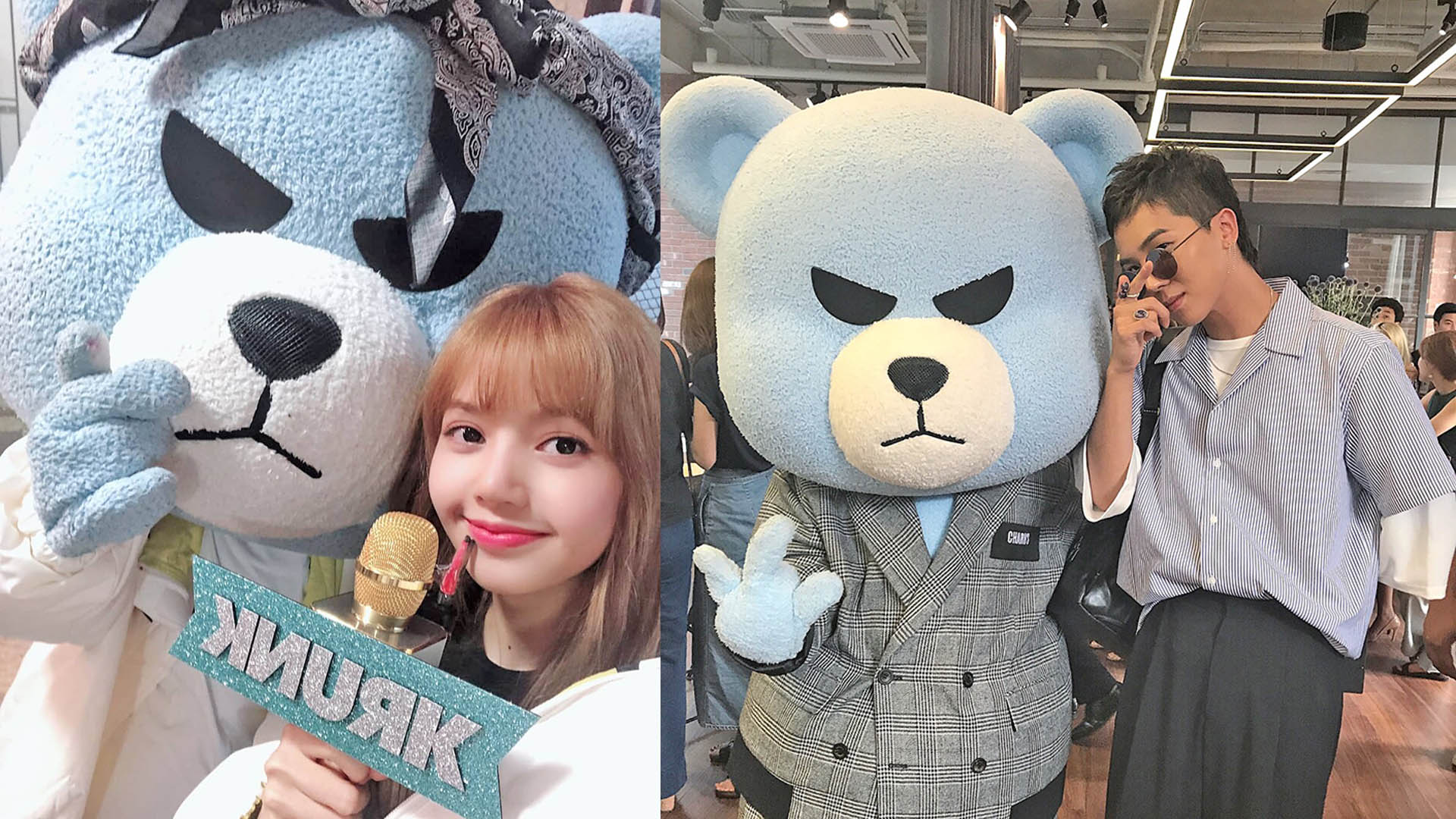 YG Entertainment's Celeb bear "Krunk" with GRÉVIN Museum Seoul