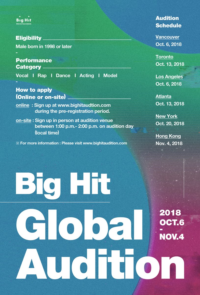 BTS' Big Hit Entertainment plans global auditions