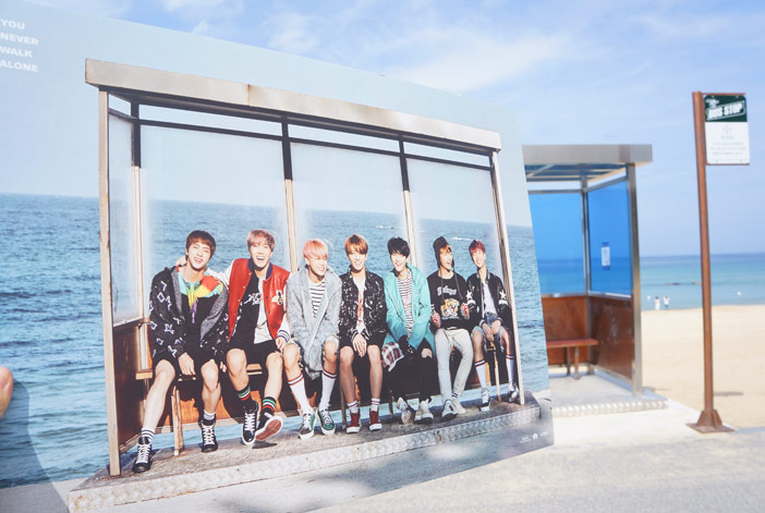 Following the Footsteps of BTS - sites appeared in BTS music videos and on album covers