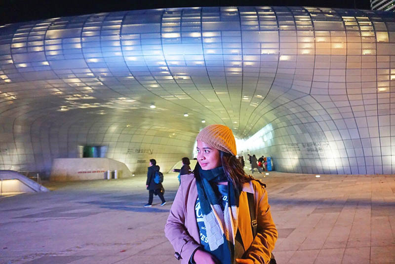Quick Trip at Dongdaemun Design Plaza - Sarah's Korea Trip