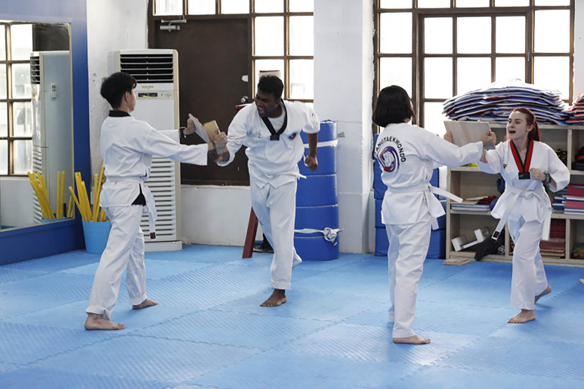 Let's try Korean Taekwondo - no previous experience required