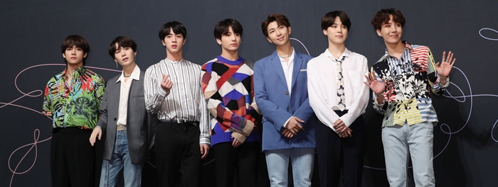 BTS ranked top in Japan's annual Oricon Chart ranking