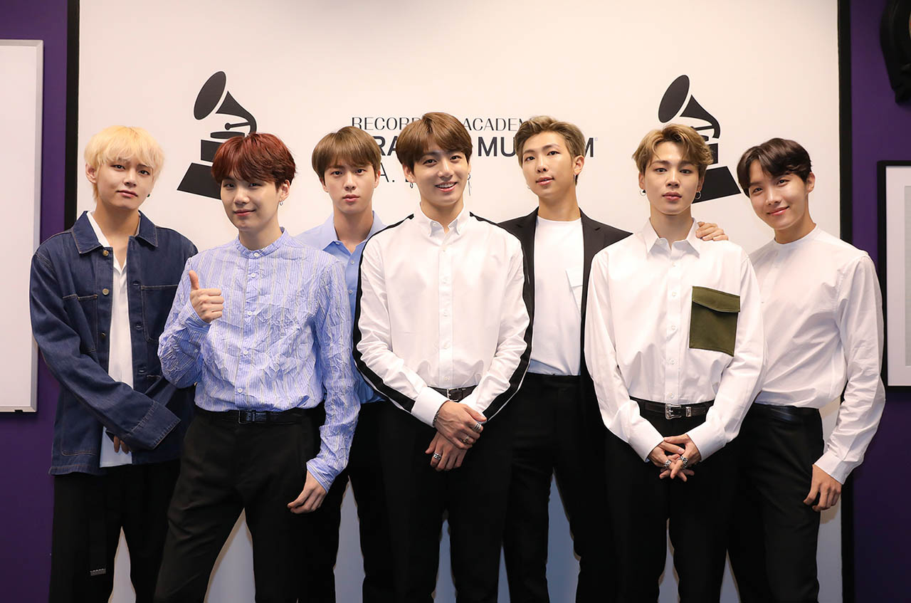 BTS, producer Bang Si-hyuk to join voting for Grammy Awards