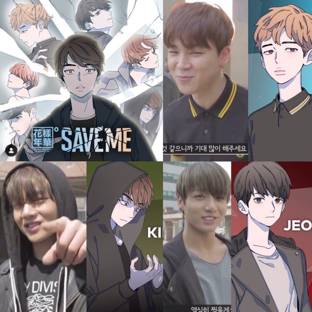 BTS webtoon 'Save Me' recap Ep 1 to 4