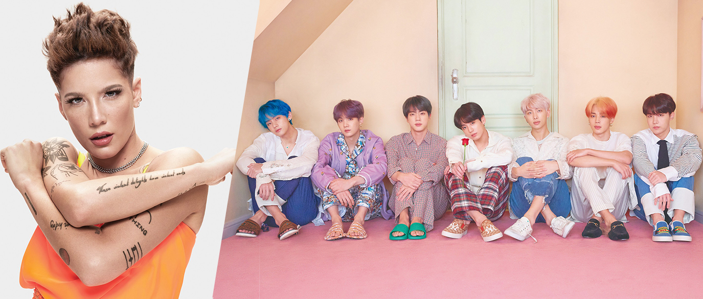 BTS is confirmed to return to the 'BBMAs' stage with the featuring artist Halsey