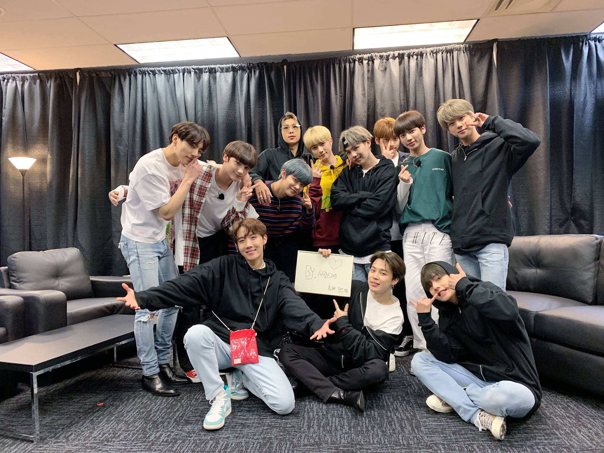 TXT Shows Respect to BTS by Attending Chicago Concert