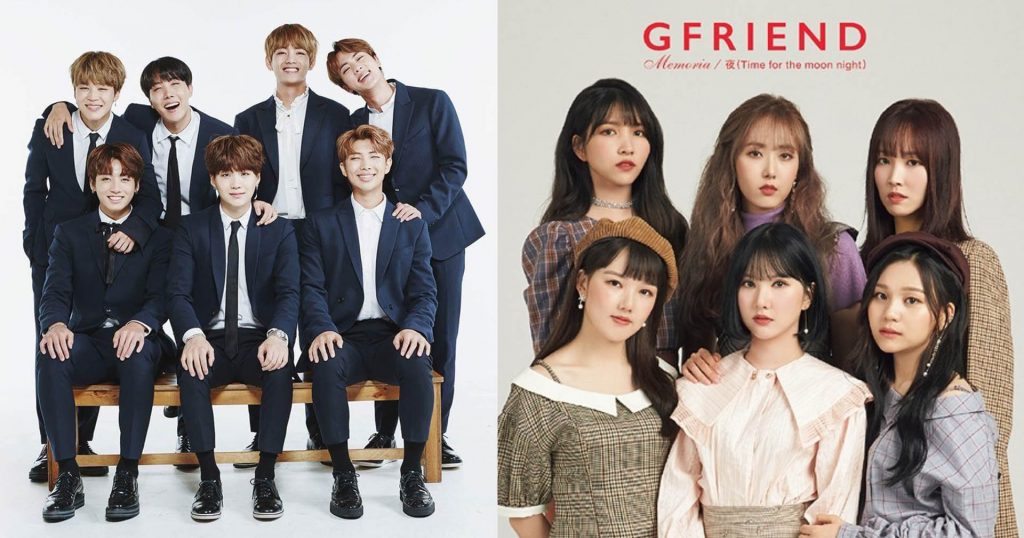 BTS and GFriend became the same Agency