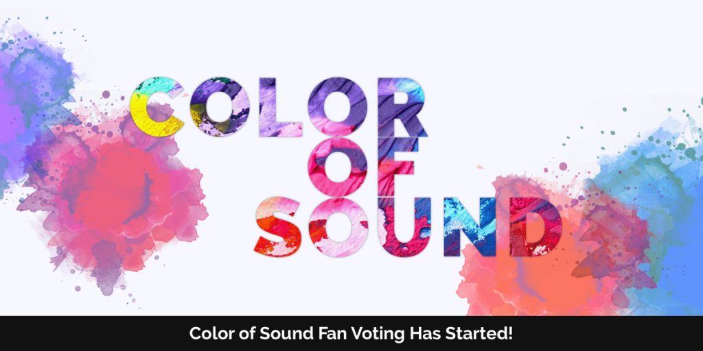'Color of Sound' Audition Fan Voting has started - Win to get a ticket to Korea