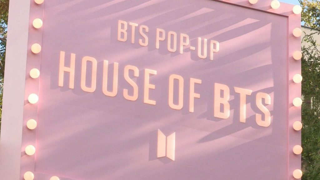 “House of BTS” has been filled with fans from all around the world
