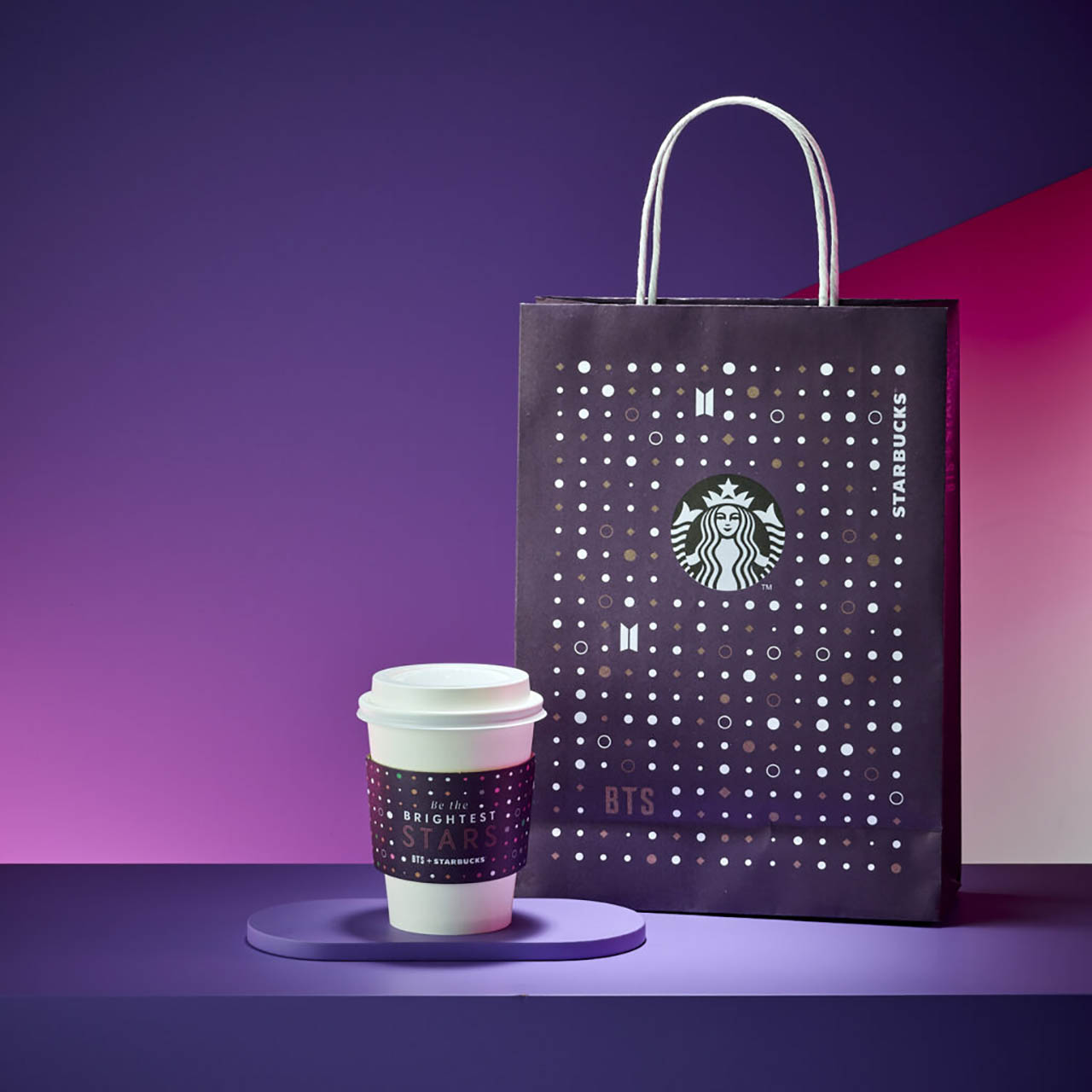 Collaboration of Starbucks Coffee Korea and BTS