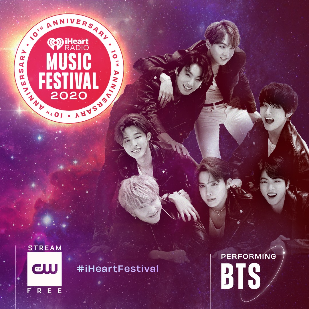 BTS is performing at the iHeartRadio Music Festival