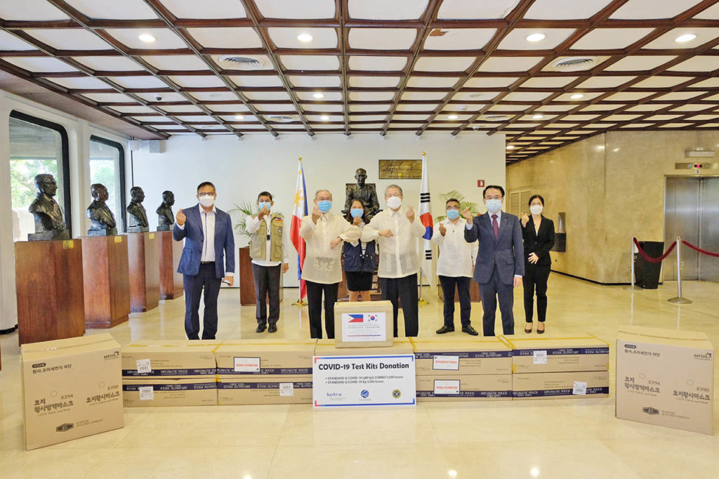 South Korea donates $750,000 worth of medical supplies to Philippines