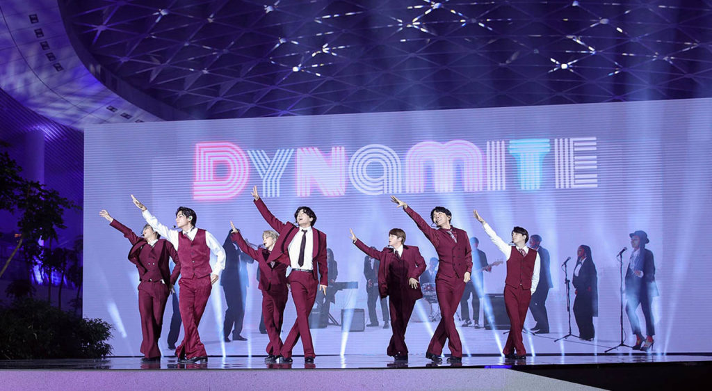 BTS megahit 'Dynamite' gets 900 million views on YouTube