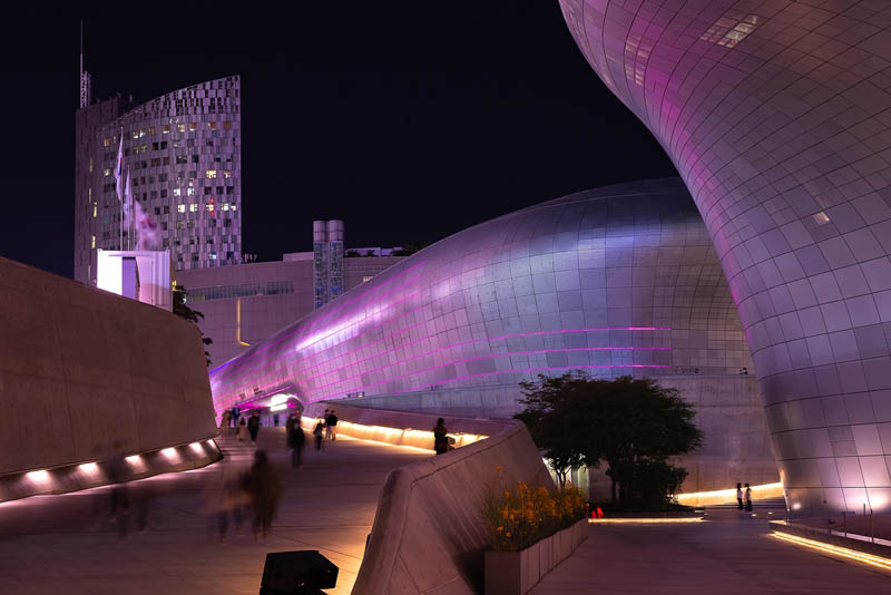 Pink Light Campaign illuminates Seoul nightscape