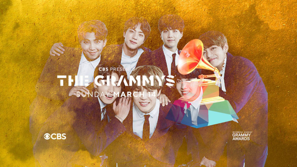 BTS to become 1st Korean nominee to perform at upcoming Grammy Awards