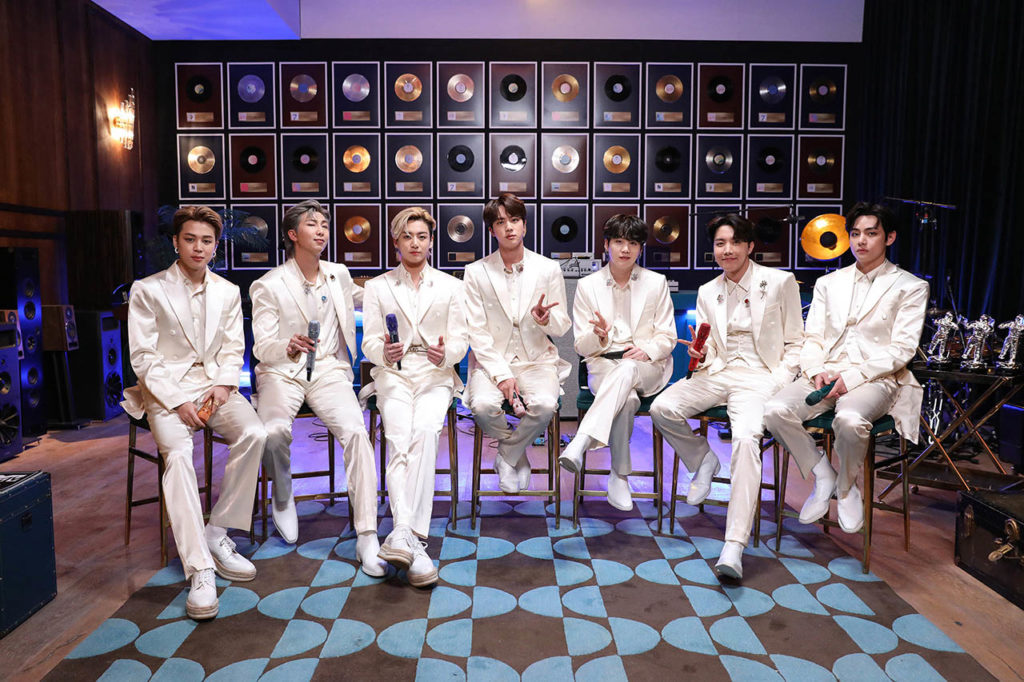 BTS sweeps international recording industry organization's global charts