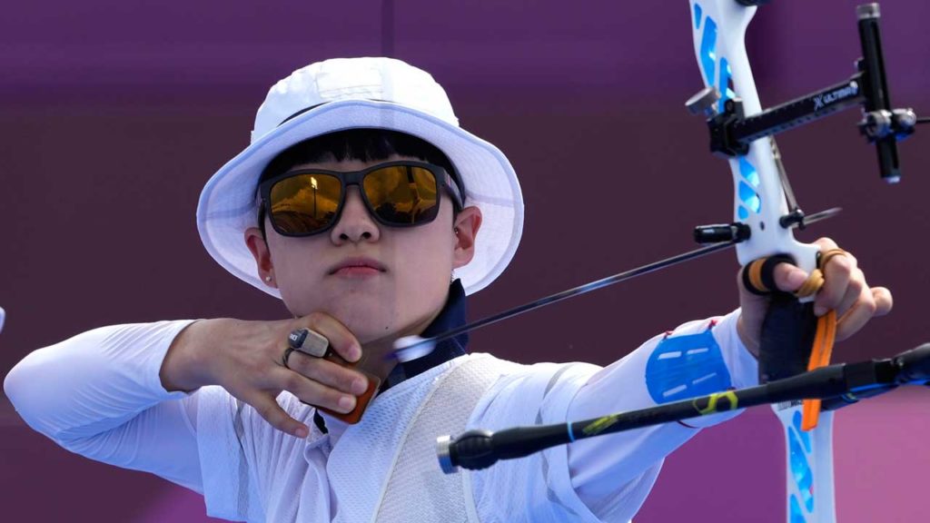 South Korean archer An San 1st triple gold medalist in Tokyo!